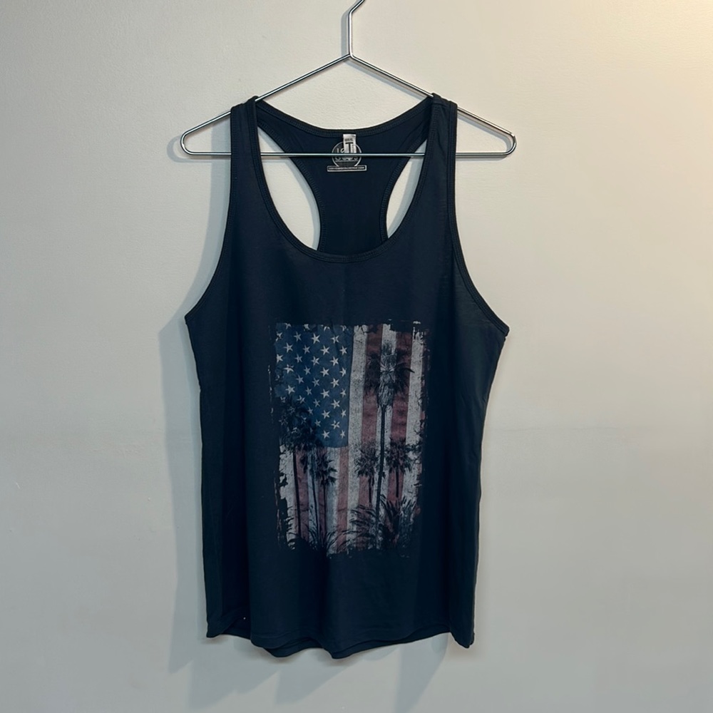 Lost Goods brand tank top size XXL navy blue